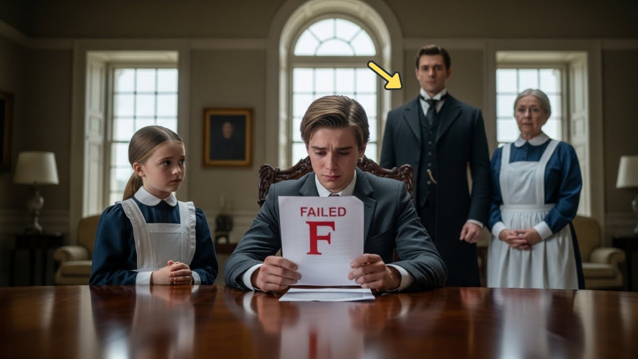 Сын миллиардера проваливал все экзамены — пока дочь горничной не показала ему, как учиться.