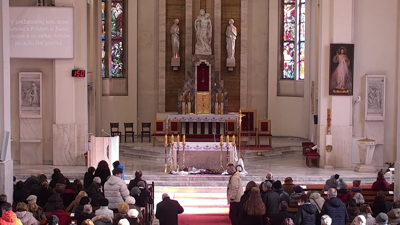 1. pôstna nedeľa  .  Poprad 9:30 h /22. 2.. 2026/