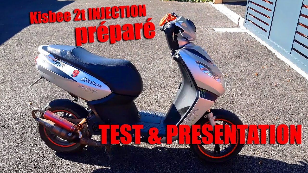 Son Kisbee 2t préparé fait des rupteur (test et présentation Kisbee 2t injection)