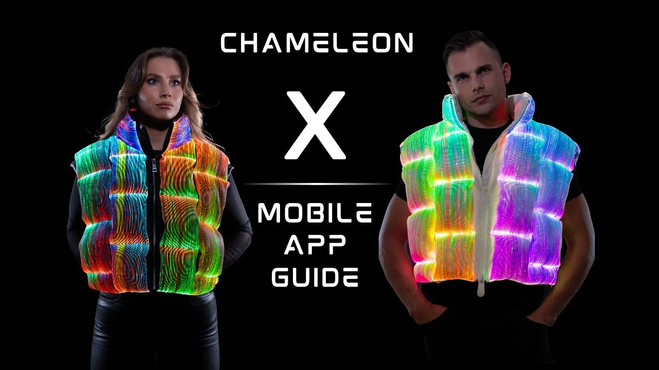 YMYW Chameleon X Fiber Optic Fashion - Complete Mobile App Setup & Control Guide for Stunning Effect