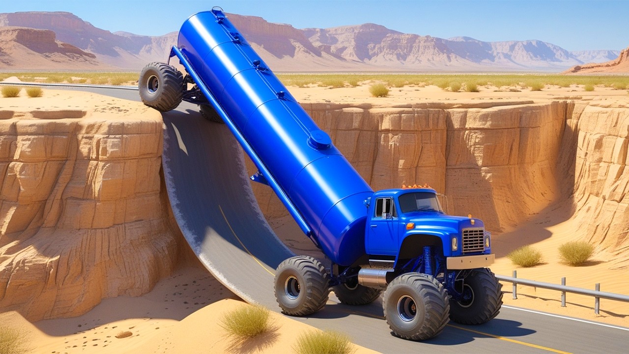 Cars vs UNFINISHED Road Bridge Challenge #1 - BeamNG drive Fails & Crashes 2025!