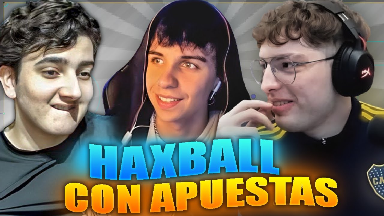 AGUSNETA-DAVOO XENEIZE-MERNUEL-COSMO JUEGAN AL HAXBALL y APUESTAN