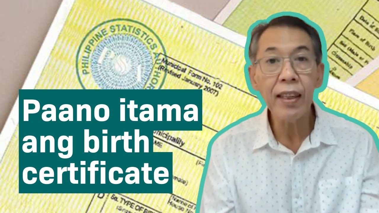 Gastos sa pagtatama ng maling spelling at birthday sa birth certificate alamin!