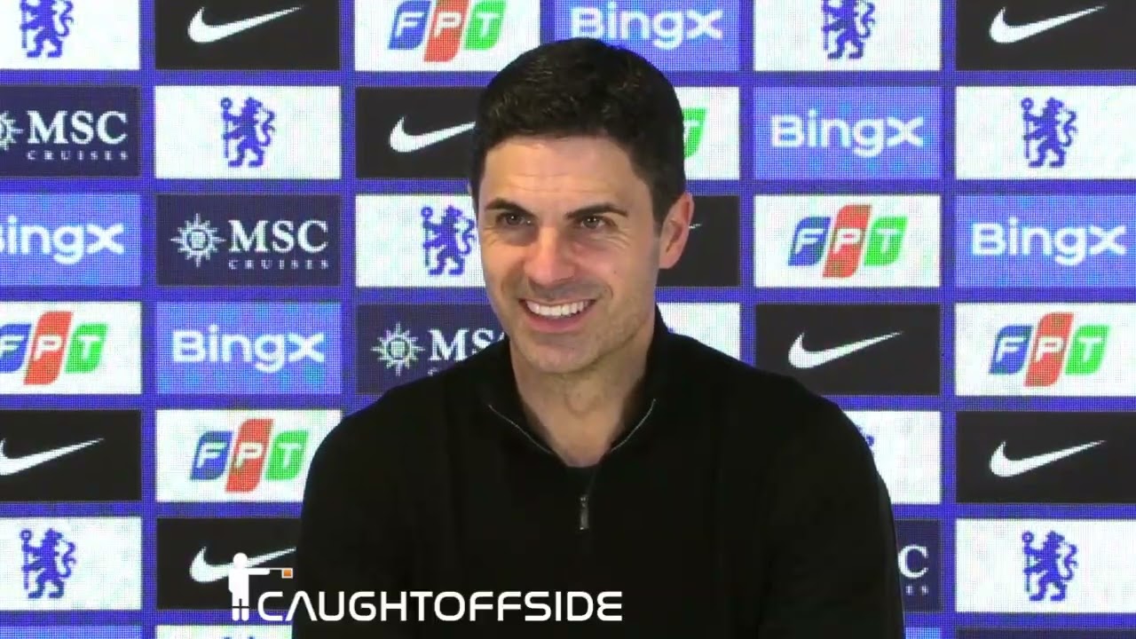 Chelsea 2-3 Arsenal Mikel Arteta press conference - FULL video