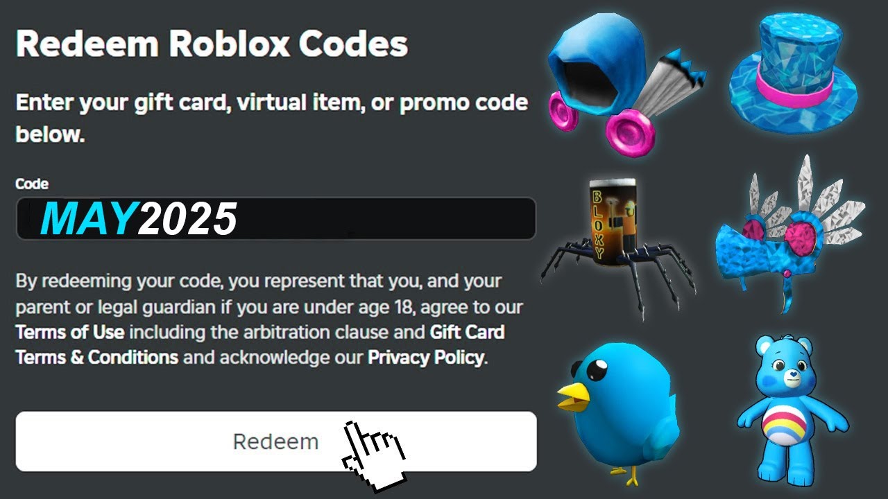 Все новые промокоды Roblox за май 2025 года для БЕСПЛАТНЫХ предметов Roblox + события | Все беспл...
