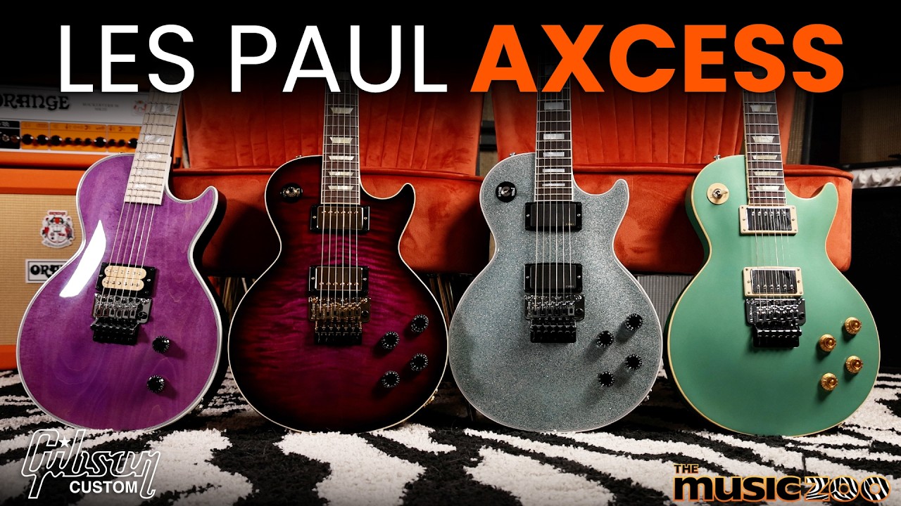 Les Paul + Floyd Rose = РАЙ! Всё о Gibson Les Paul Axcess от The Music Zoo!