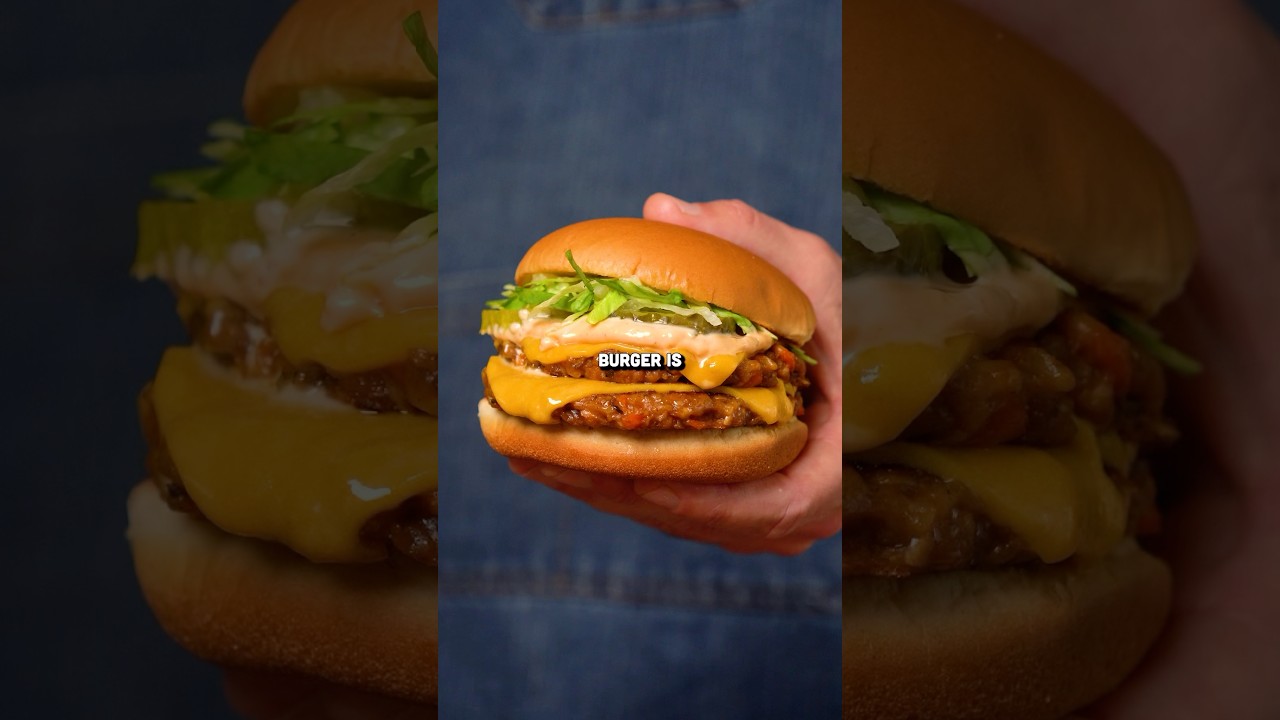 Veggie Smash Burger 🍔