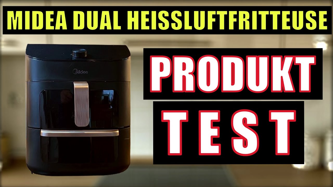 Midea Dual Heissluftfritteuse - der ultimative Airfryer Test !