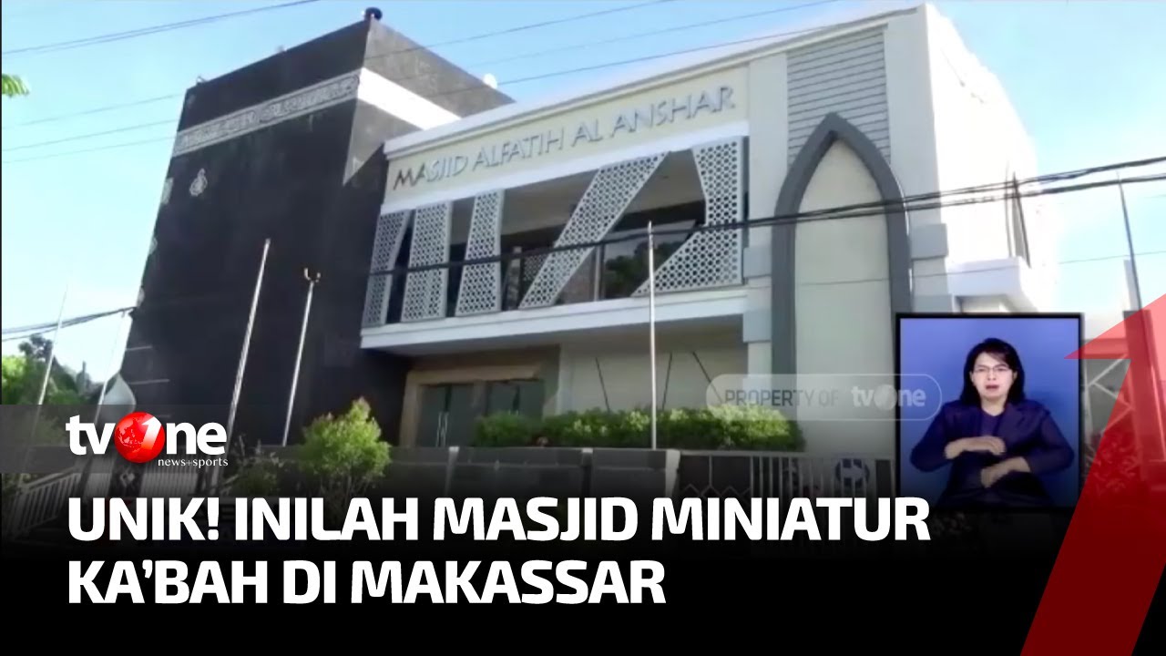 Masjid Berbentuk Ka’bah di Makassar, Pengobat Rindu Umat Muslim Beribadah di Mekah | Kabar Pagi
