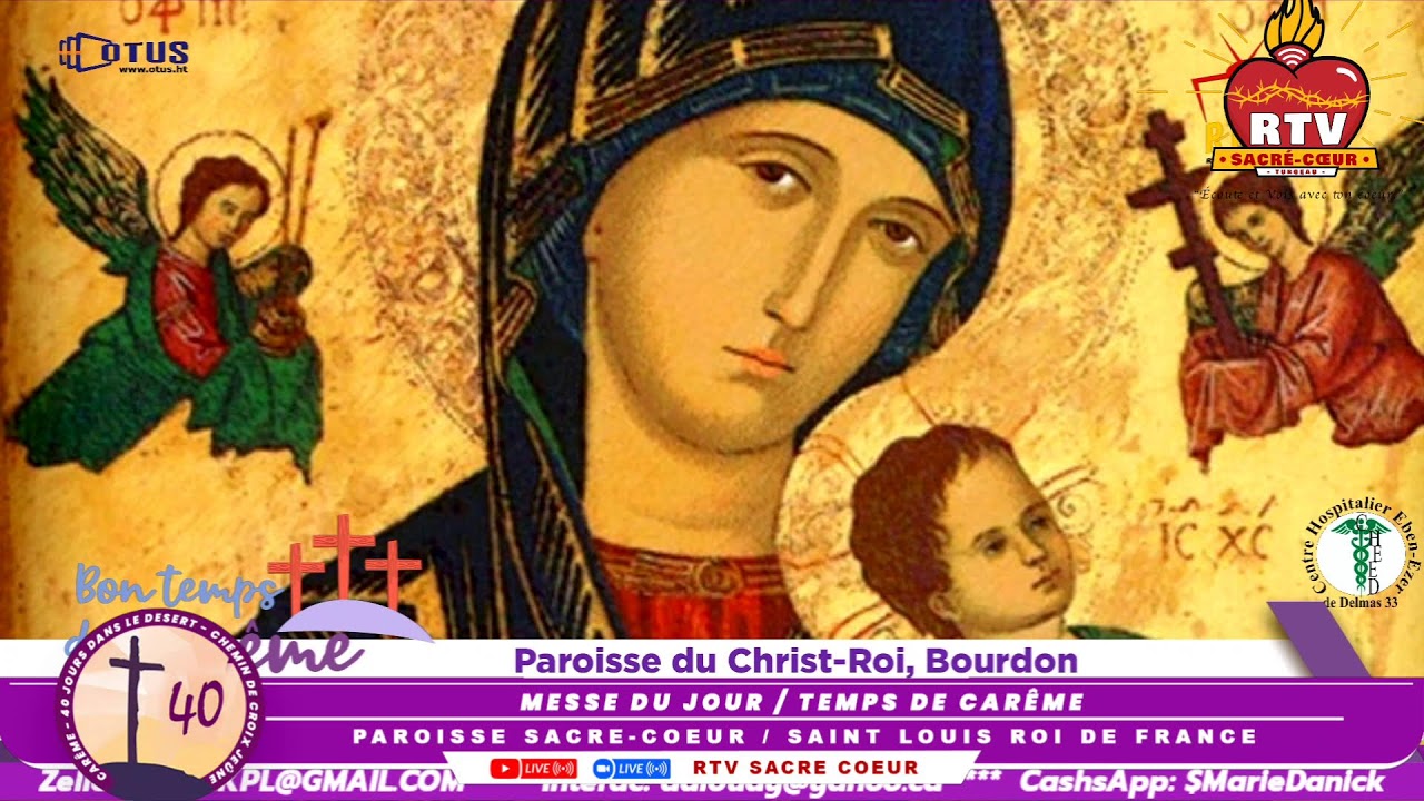 Lundi 23 Février 2026 / 6ème Jour de la traversée du désert Paroisse Christ Roi
