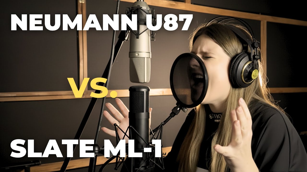 Slate ML-1 против Neumann U87 | $500 vs $3500