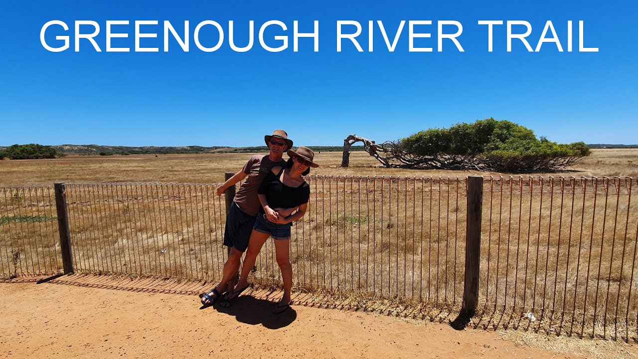 HIKING WESTERN AUSTRALIA - Greenough River Trail + horizontal trees + killer Aussie BBQ (有中文CC)