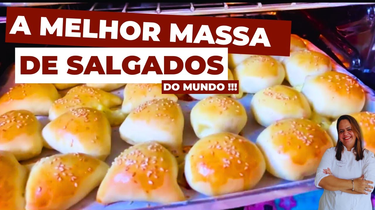 A MELHOR MASSA DE  SALGADO ASSADO DO MUNDO!!!