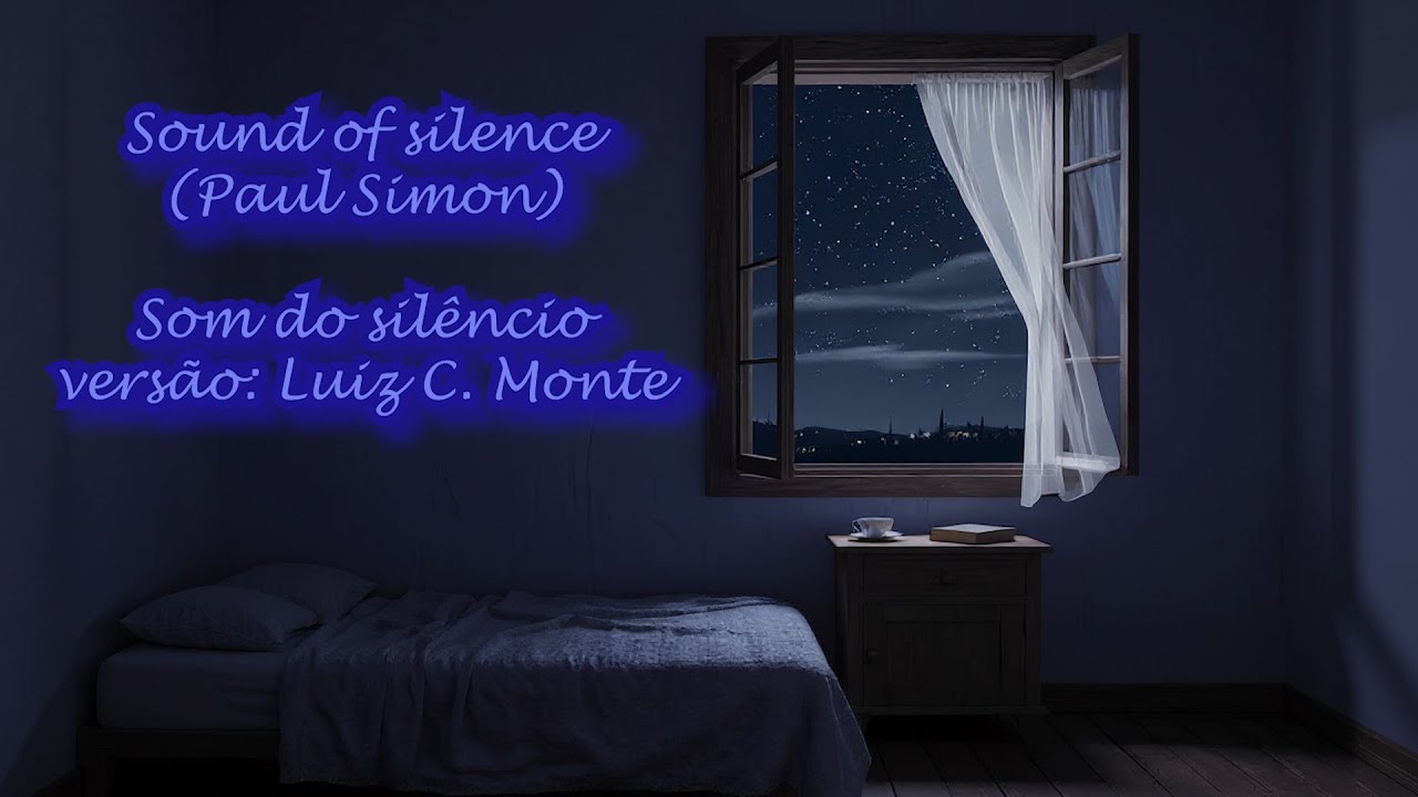 Sound of silence (Som do silêncio ) #musica #music #versãobrasileira #paulsimon