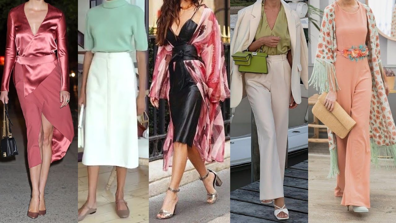 ELEGANTES CASUALES y SENCILLOS ATUENDOS con ROPA de DISTINOS ESTILOS y TENDENCIA de MODA 2024