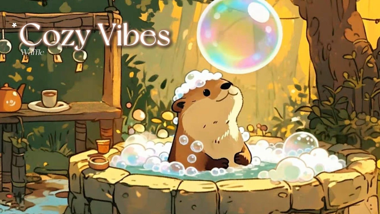 Soft Bubbles, Soft Days ☕🦦 | Relaxing Lofi #lofihiphop #chillmusic #coffeemusic #studymusic