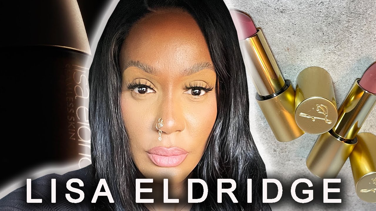 LISA ELDRIDGE SEAMLESS SKIN FOUNDATION REVIEW/WEAR TEST & *NEW* VELVET LIPSTICKS