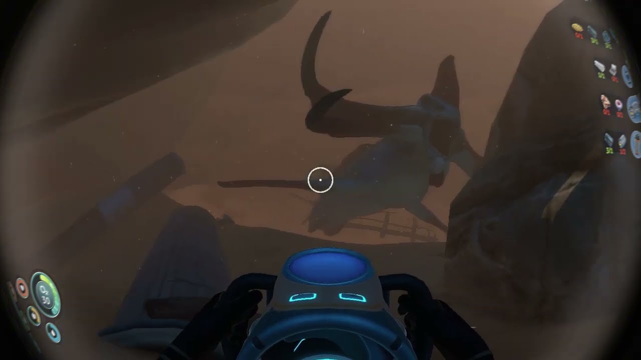 COMO &Eacute; QUE VOU SAIR DAQUI?! TENHO UM REAPER MESMO &Agrave; FRENTE NO SUBNAUTICA! 😱🦈 (PORTUGU&Ecirc;S)