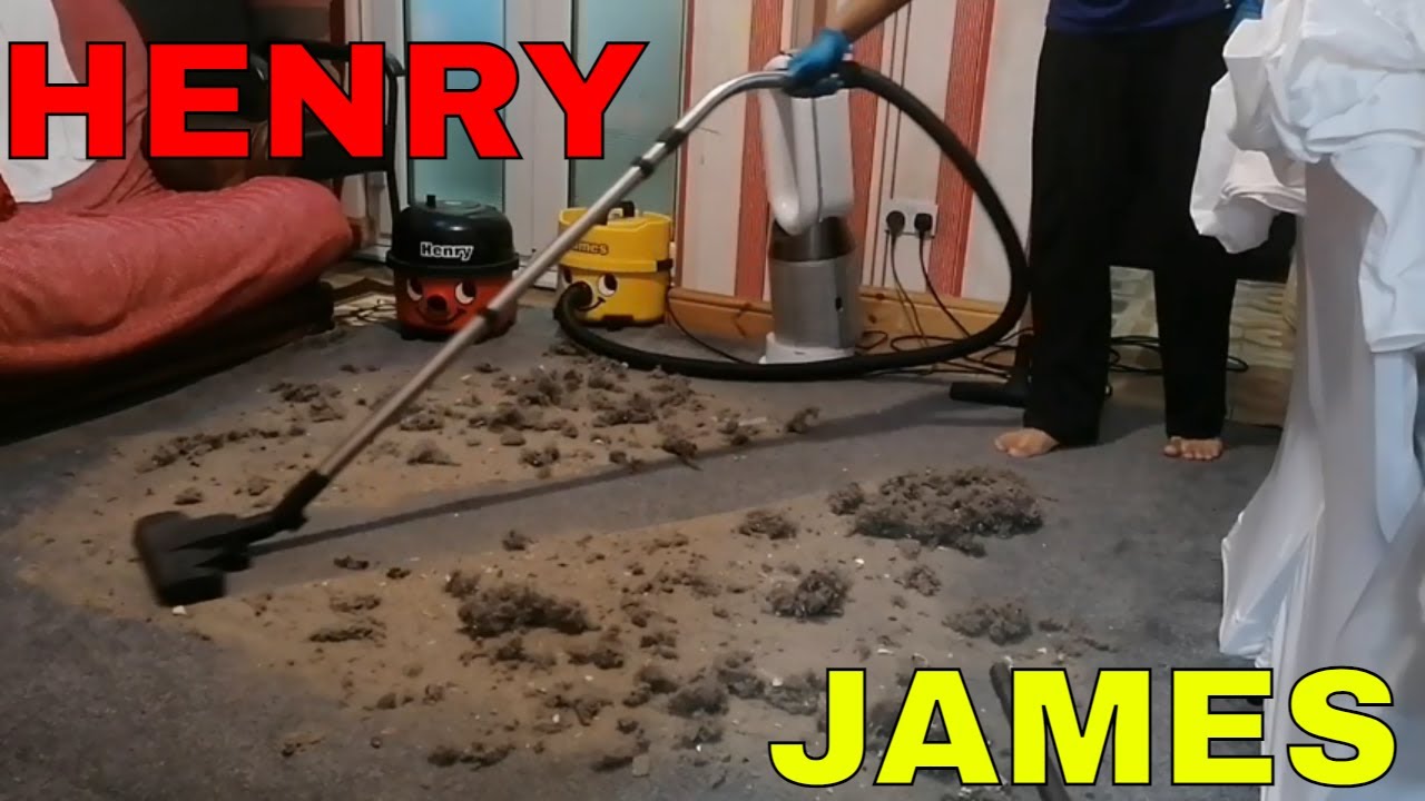 BATTLE OF THE VACUUM CLEANERS - NUMATIC HENRY VS JAMES HOOVER (Read description)