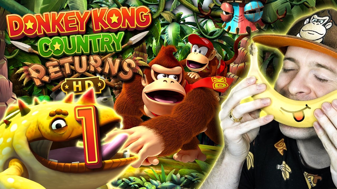 DONKEY KONG COUNTRY RETURNS HD 🍌 #1: World 1 Dschungel