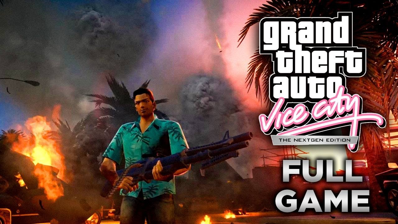 GTA Vice City Nextgen Edition All Missions - Full Game Walkthrough (4K 60FPS) No Commentary