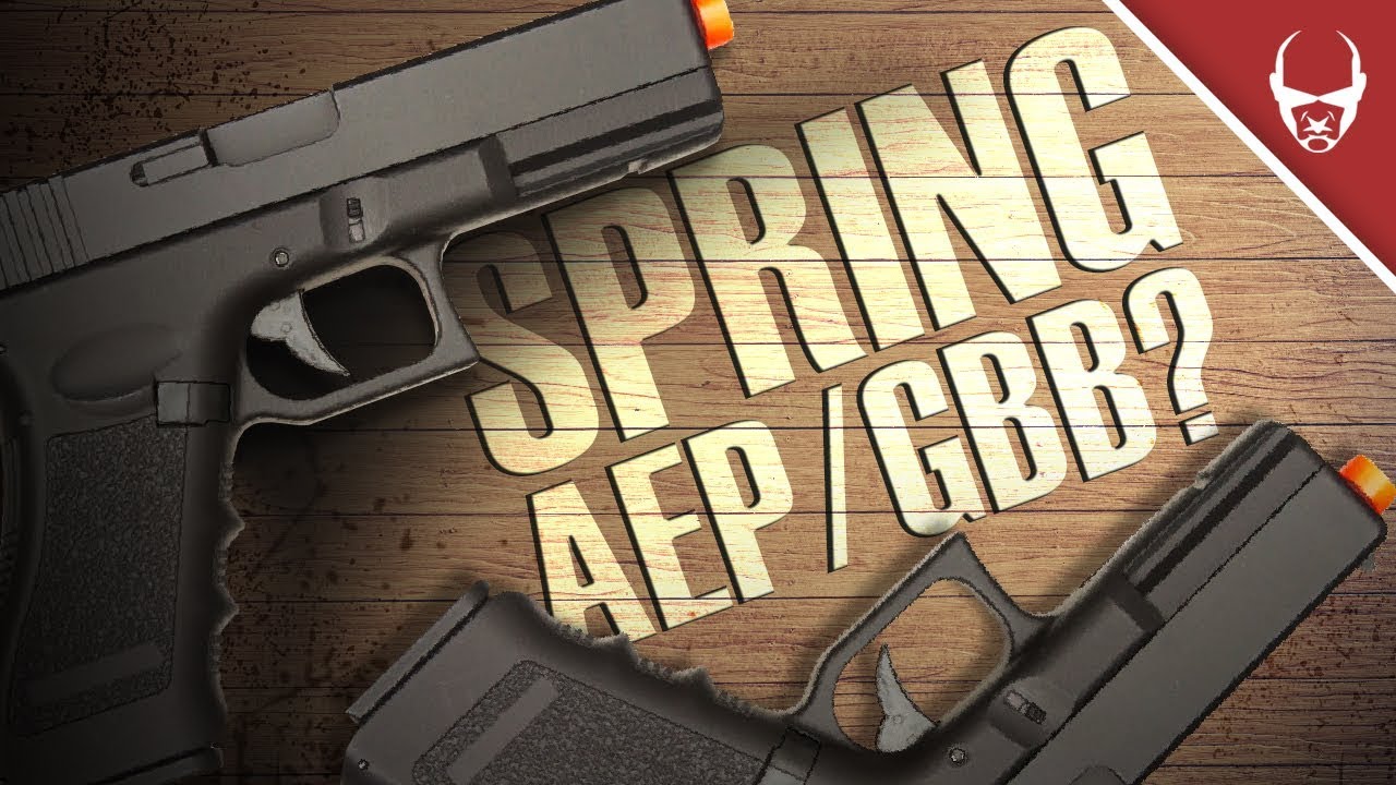 AIRSOFT PARA INICIANTES - Qual a melhor pistola ? Descubra as diferenças entre SPRING/AEP/GBB