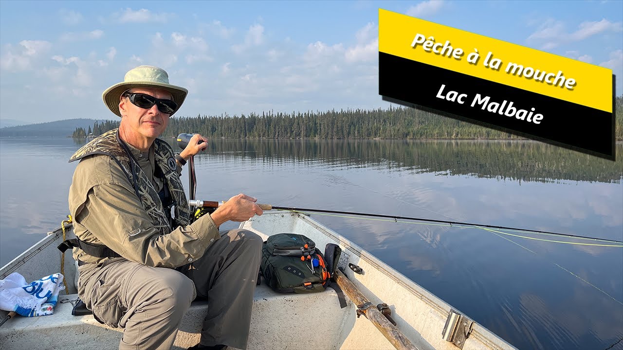 Pêche à la mouche lac Malbaie en fin de saison
