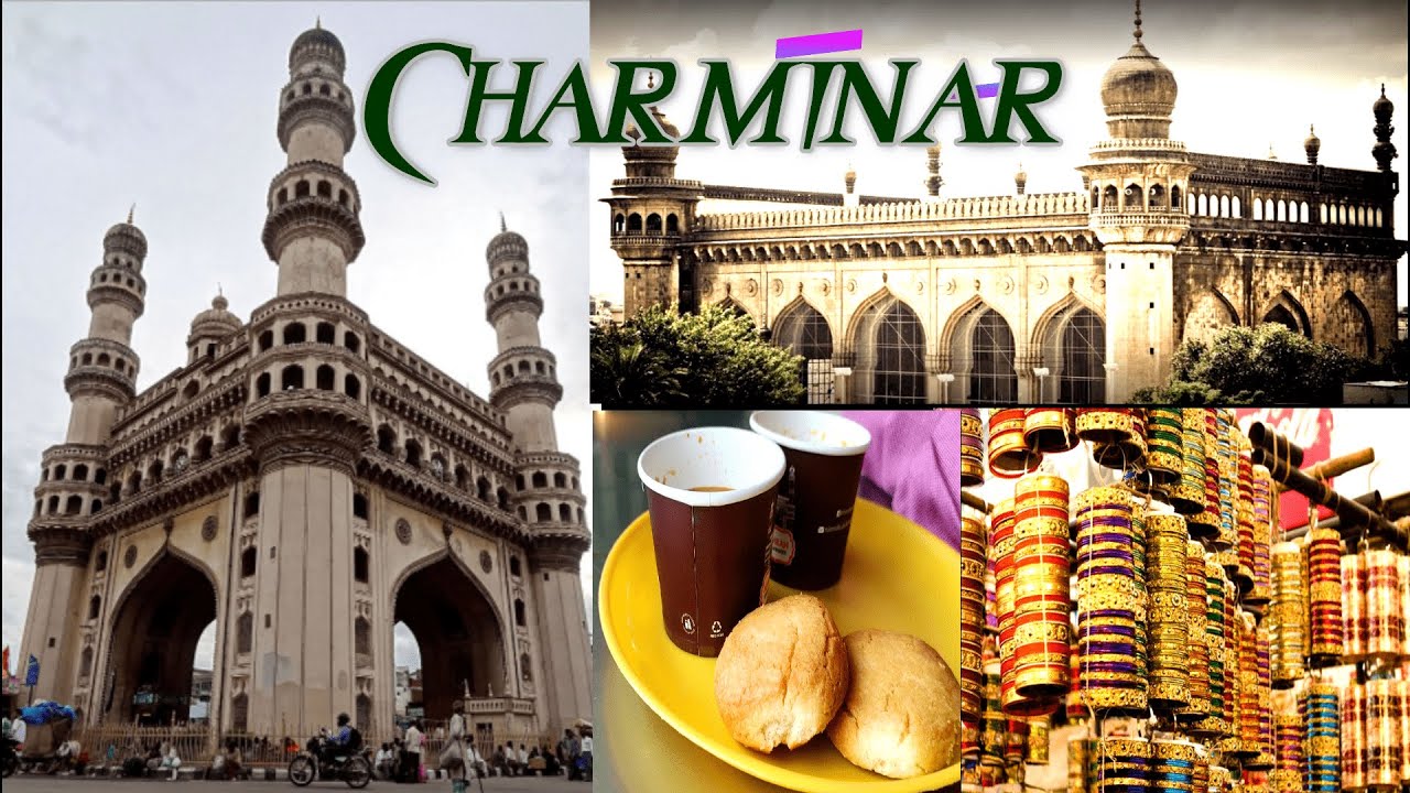 Charminar Hyderabad | Mecca Masjid | Irani Chai | Laad Bazaar | Street Shopping | Telangana Tourism