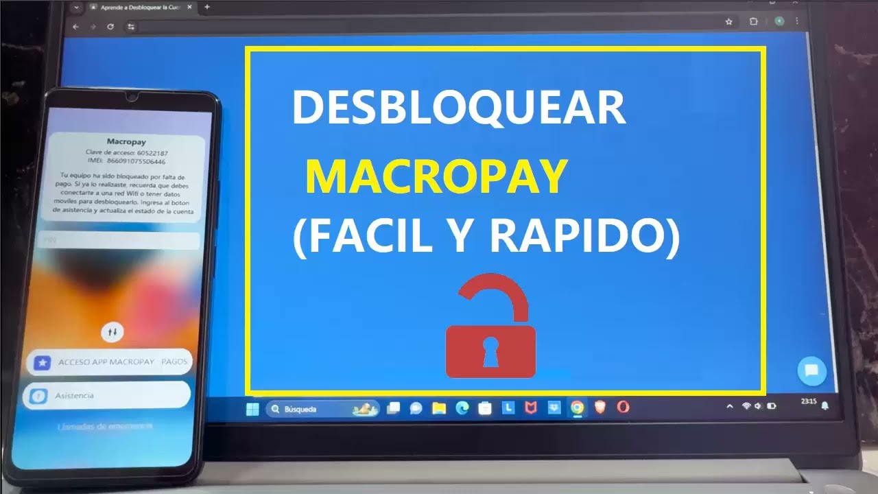 Como Quitar(ELIMINAR) Bloqueo (Macropay) en cualquier Celular - Febrero 2025