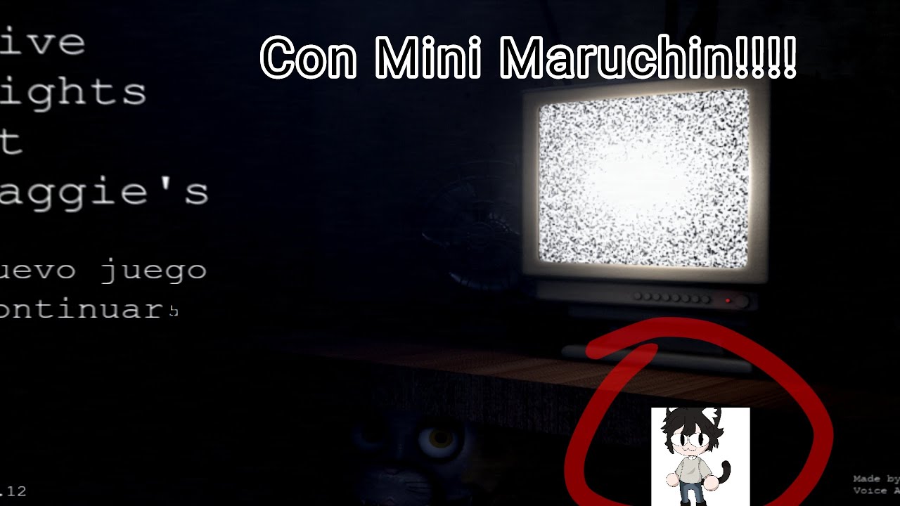 Jugando Five Night At Maggie's Con Mi Mascota Mini Maruchin;)