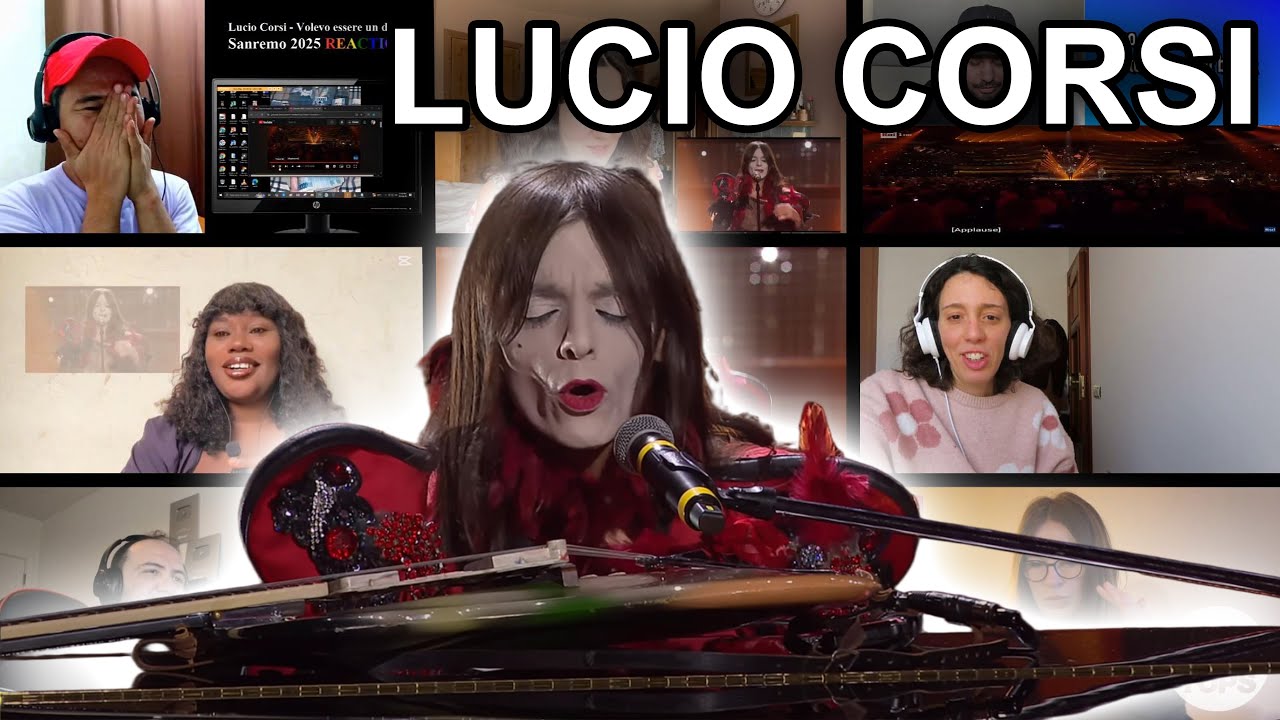 Lucio Corsi - Volevo essere un duro - EMOTION REACTION AROUND THE WORLD