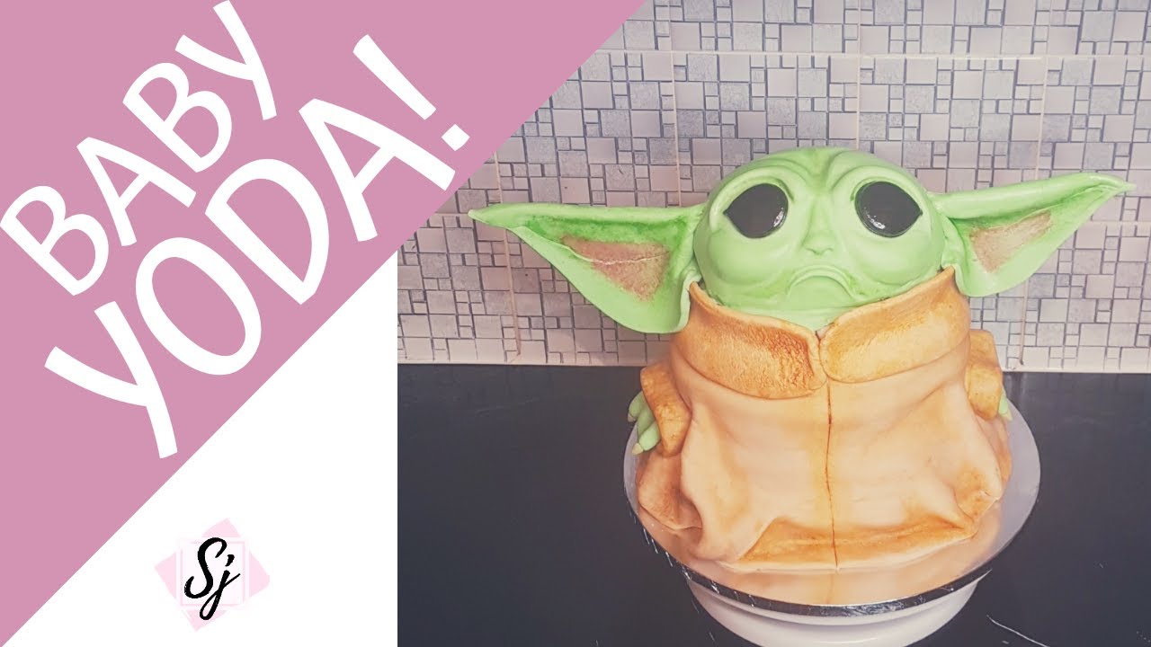 BABY YODA Cake!!