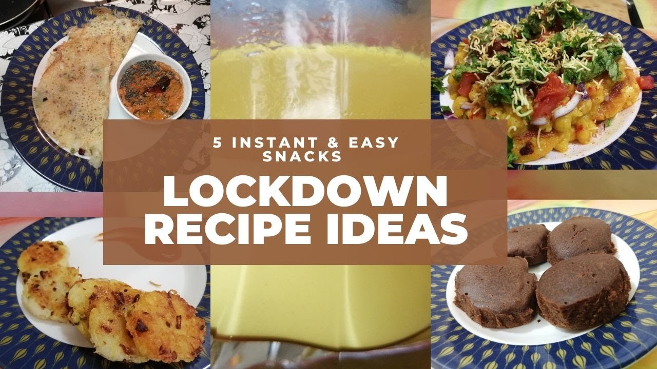 5 Simple and Easy and Tasty Recipes for Lockdown with minimal Ingredients|Easy Lockdown Recipe