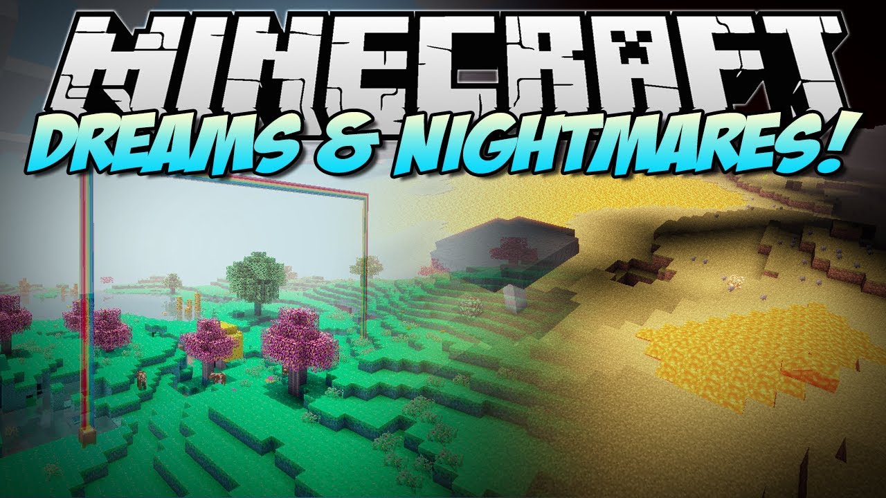 Minecraft | DREAMS & NIGHTMARES! (Brand NEW Dimensions!) | Mod Showcase [1.6.2]