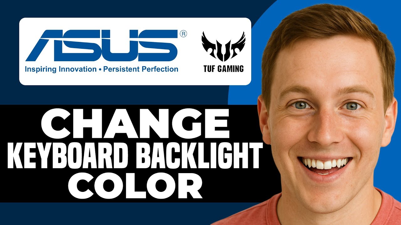 How To Change Keyboard Backlight Color On ASUS TUF (Step By Step)