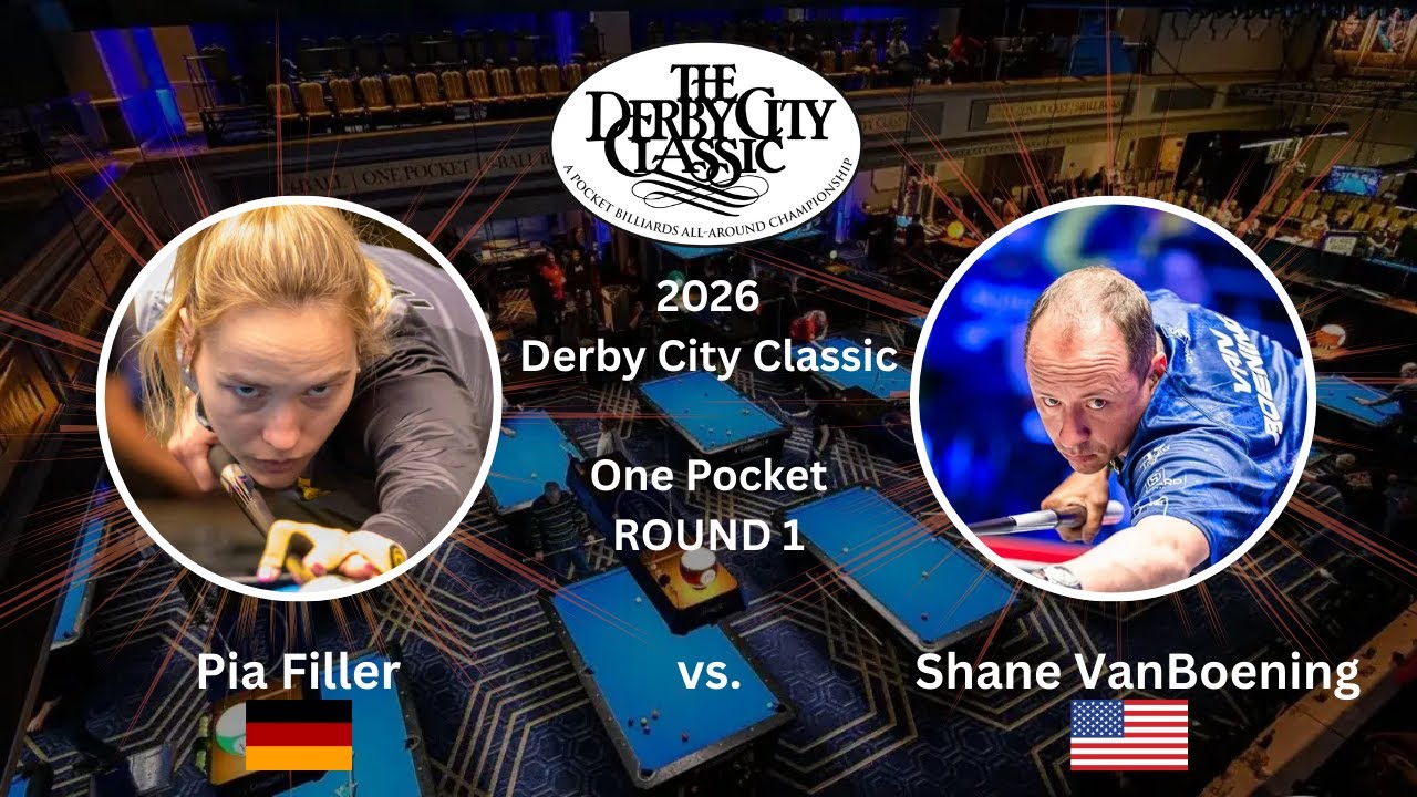 Pia Filler vs Shane Van Boening - DCC 9 Ball - One Pocket Round 1