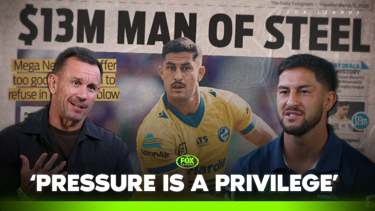 Dylan Brown opens up on the blessing and burden of a $13M price tag 💰  I Face to Face I Fox League