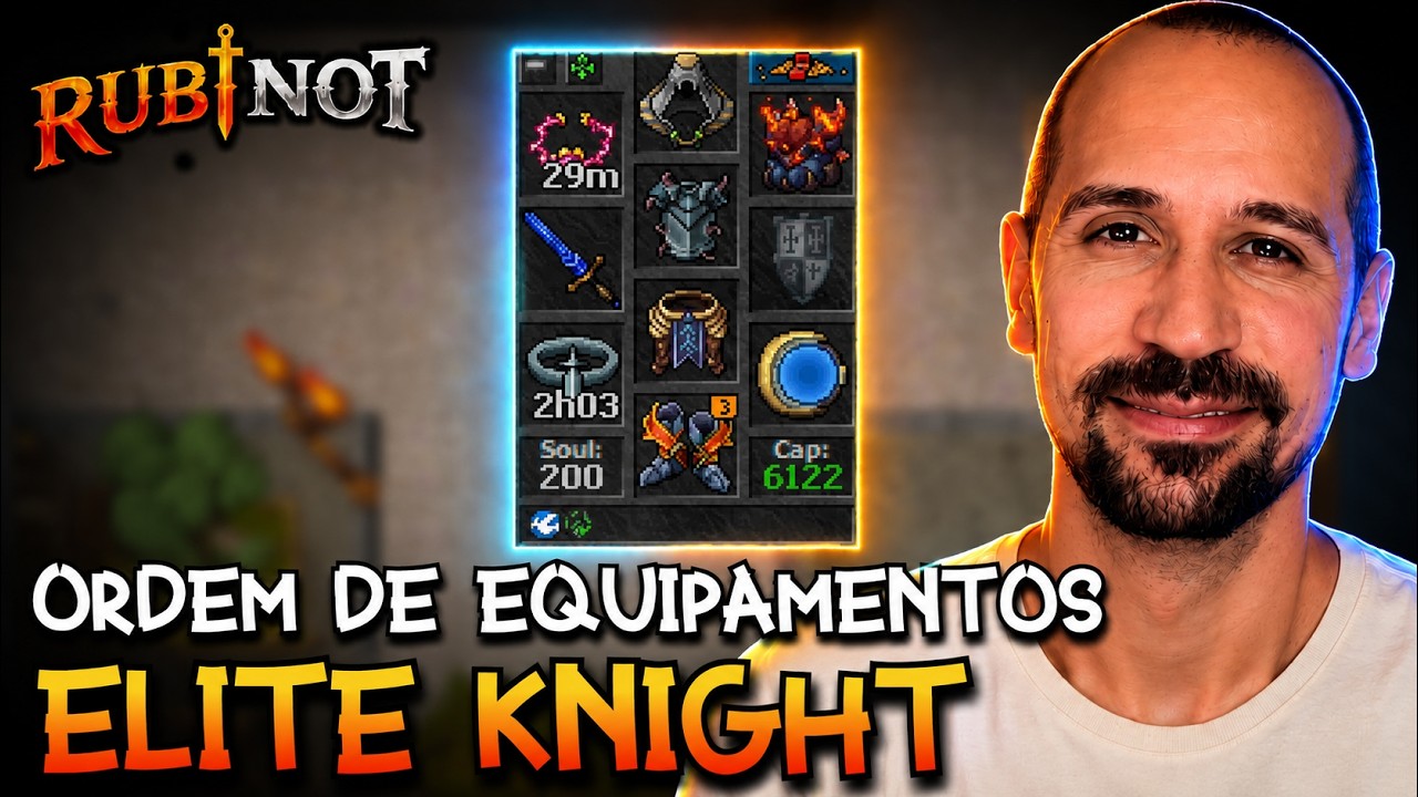 ORDEM DE ITENS PARA COMPRAR DE ELITE KNIGHT NO RUBINOT!
