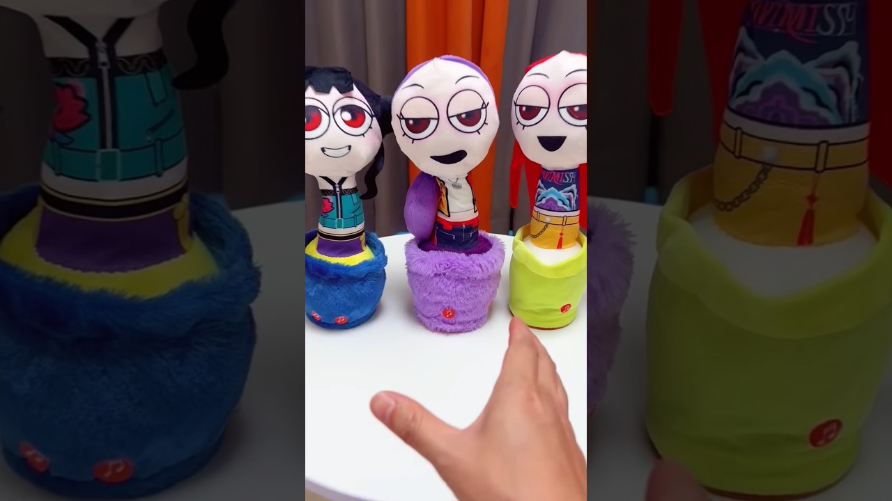 kpop demo hunter dancing cactus plush 🧸🪄