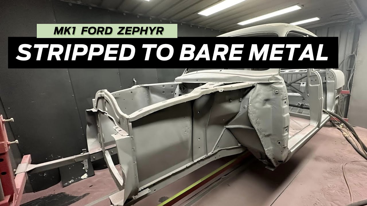 Stripped to bare metal | Mk1 Ford Zephyr Restoration