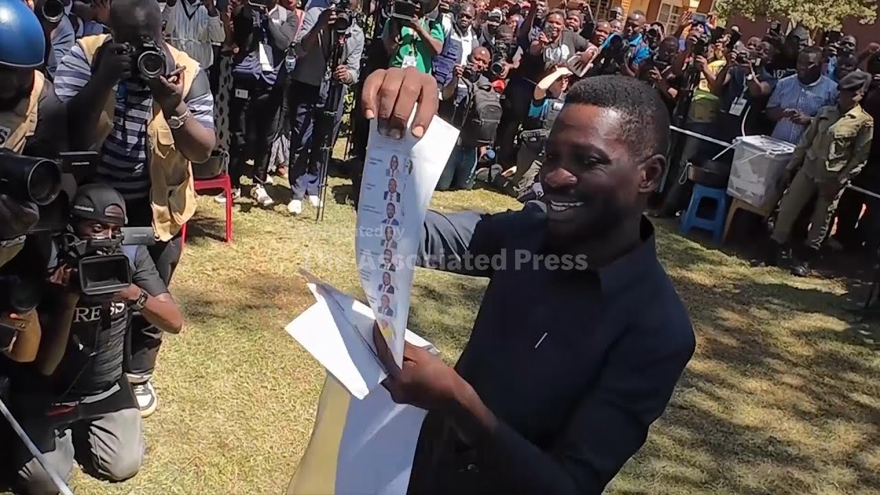 Ugandan opposition candidate Bobi Wine slams internet shutdown as Museveni 'vote rigging' attempt