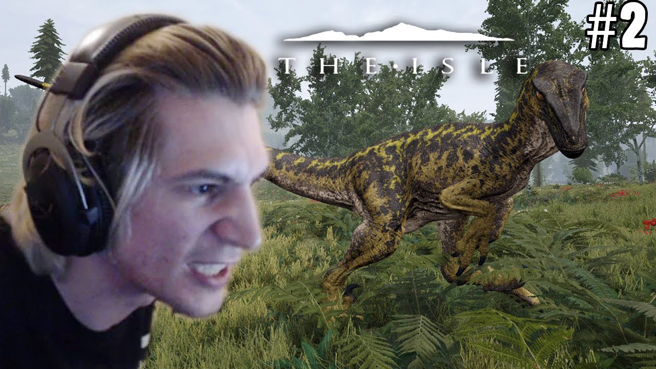 xQc Plays The Isle (Part 2)