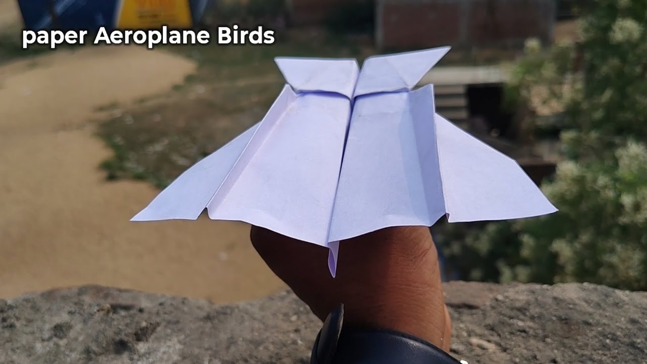 How To Make In Paper Aeroplane Birds #video 