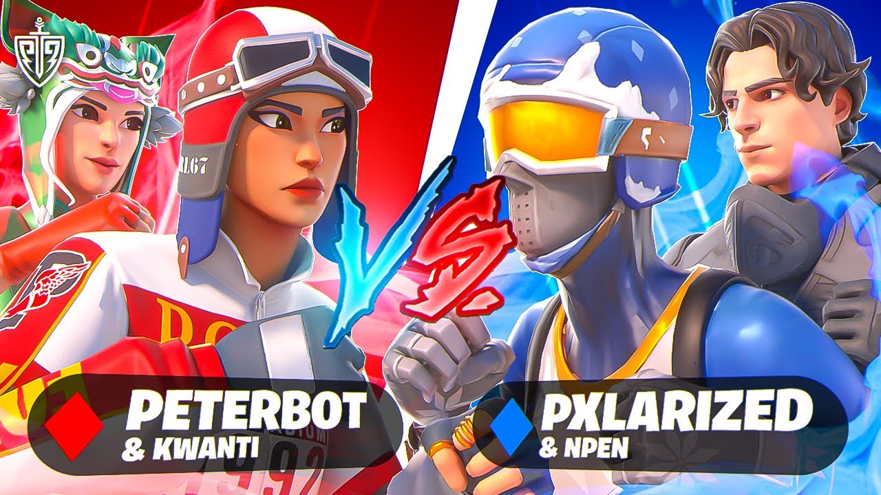Peterbot vs Pxlarized 2v2 Zonewars (ft. Kwanti & Npen)