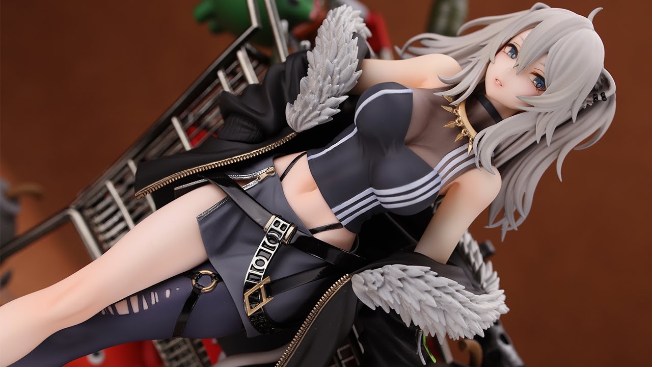 【ホロライブ】獅白ぼたんのガレージキットフィギュアを作ってみた/ Shishiro Botan Garage kit figure painting #ガレージキット #ガレキ