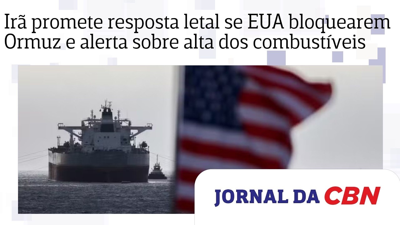Ir&atilde; promete resposta letal se EUA bloquearem Estreito de Ormuz e alerta sobre alta dos combust&iacute;veis