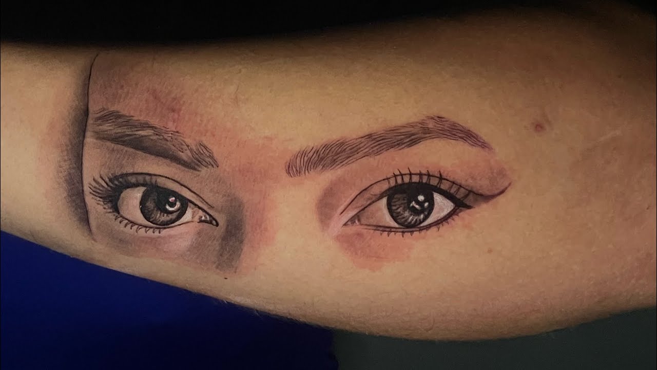 🔥COMO TATUAR ojos , tatuaje en sombras