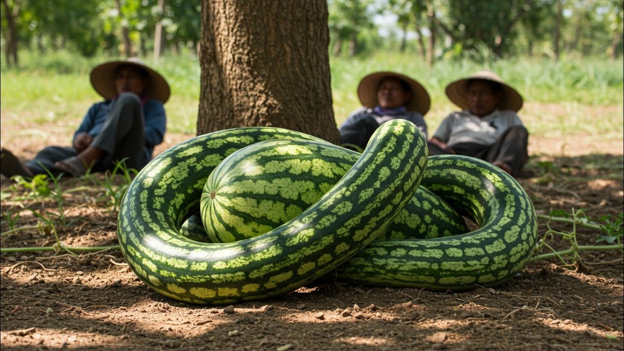 Sweet Fruit and Slow Days &mdash; A Kentucky Farm Morning in the Melon Rows