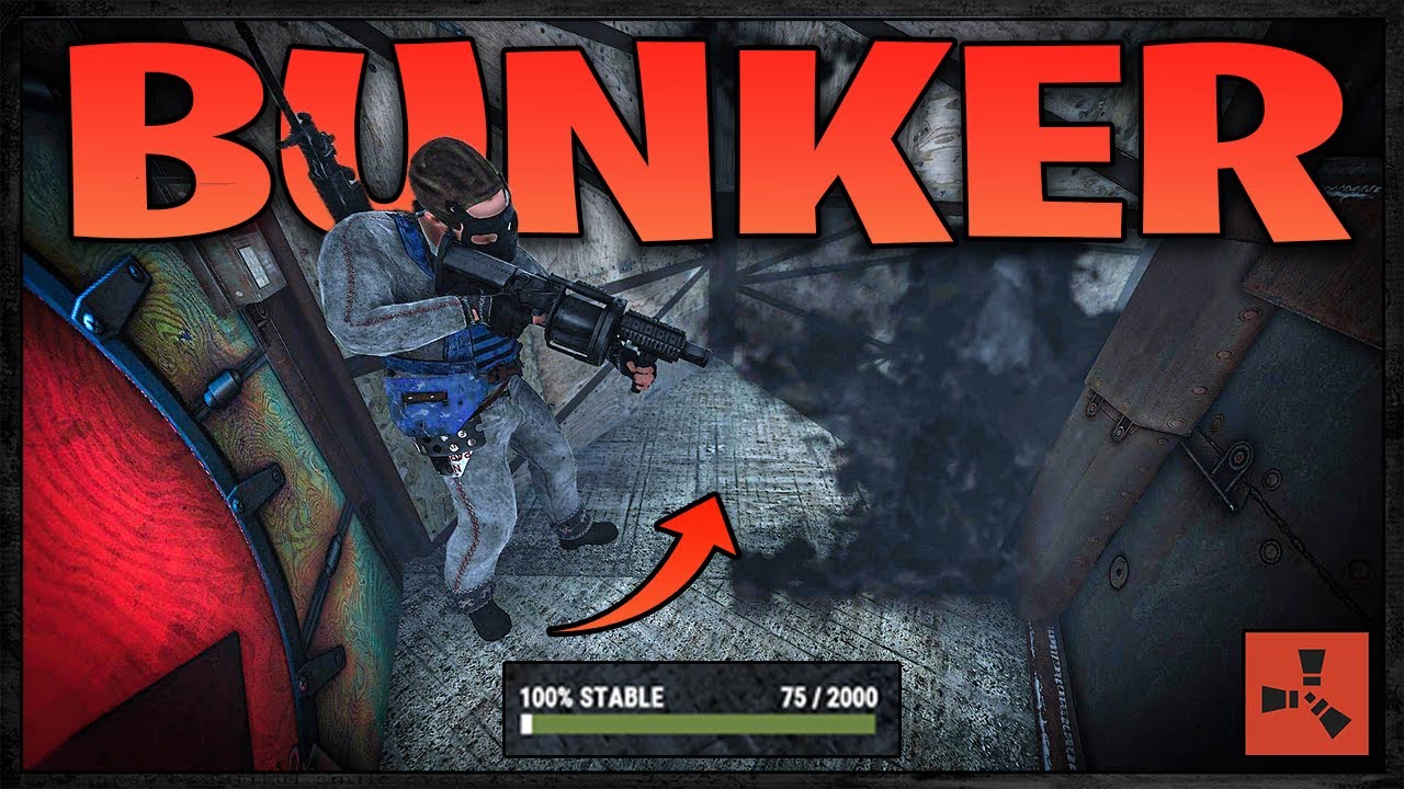 We Raided BUNKER BASE with GRENADE LAUNCHER | Rust Raid Vanilla