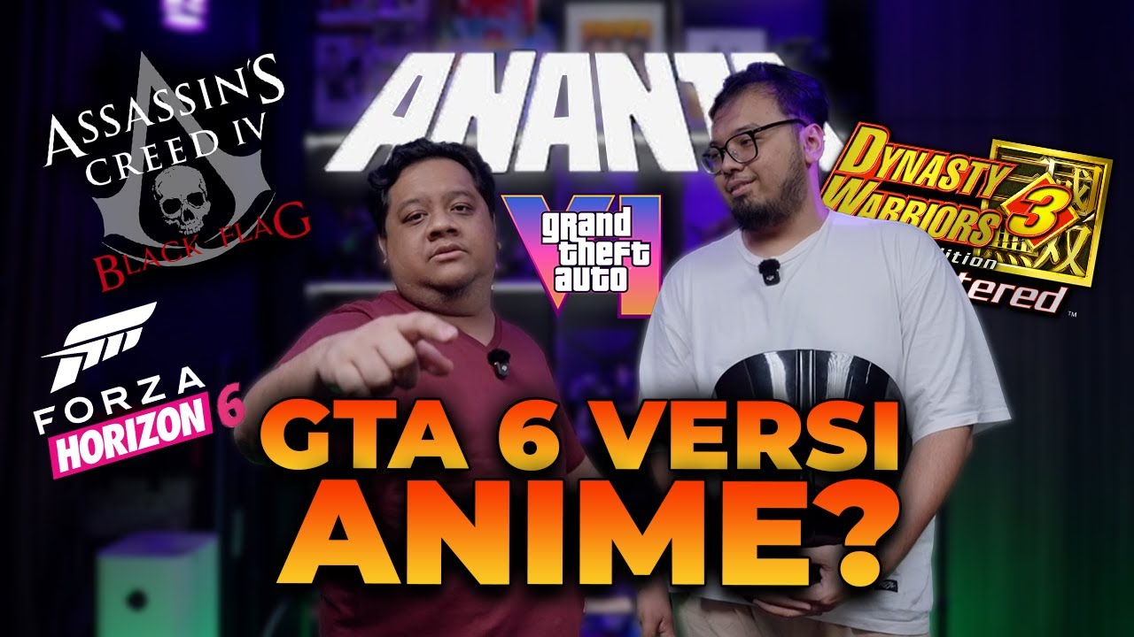 GTA 6 TAPI VERSI ANIME!! ADA RUMOR RESIDENT EVIL!? FORZA HORIZON TERBARU??  - TAG BLAST